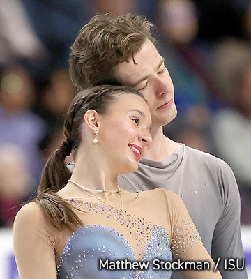 写真：イザベル・マルティンス選手 / ライアン・ベダード選手